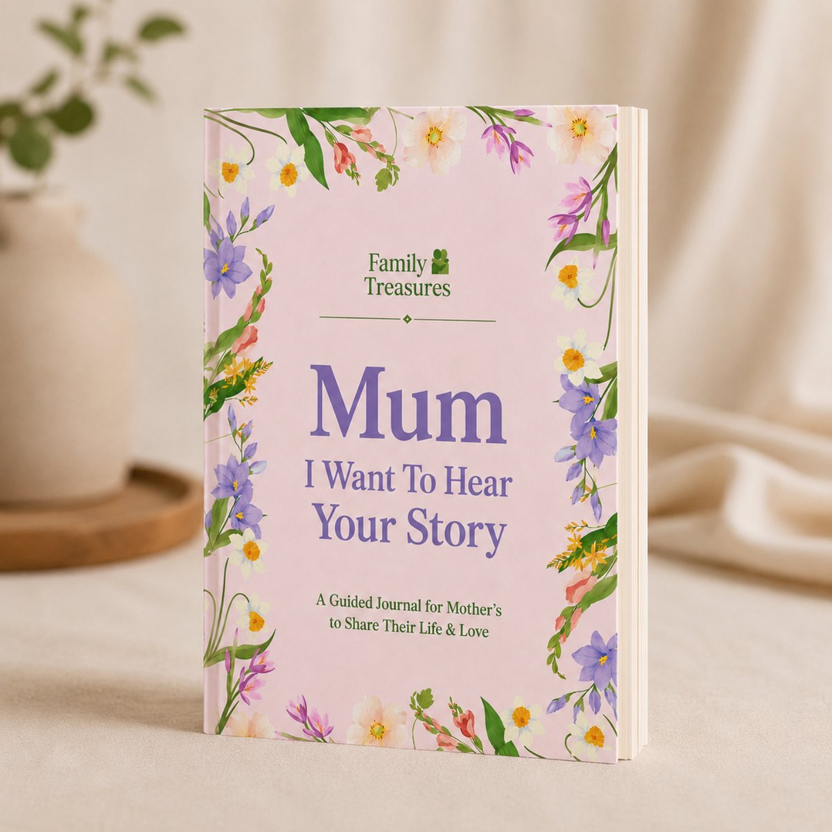 Mum's Life Story Guided Journal