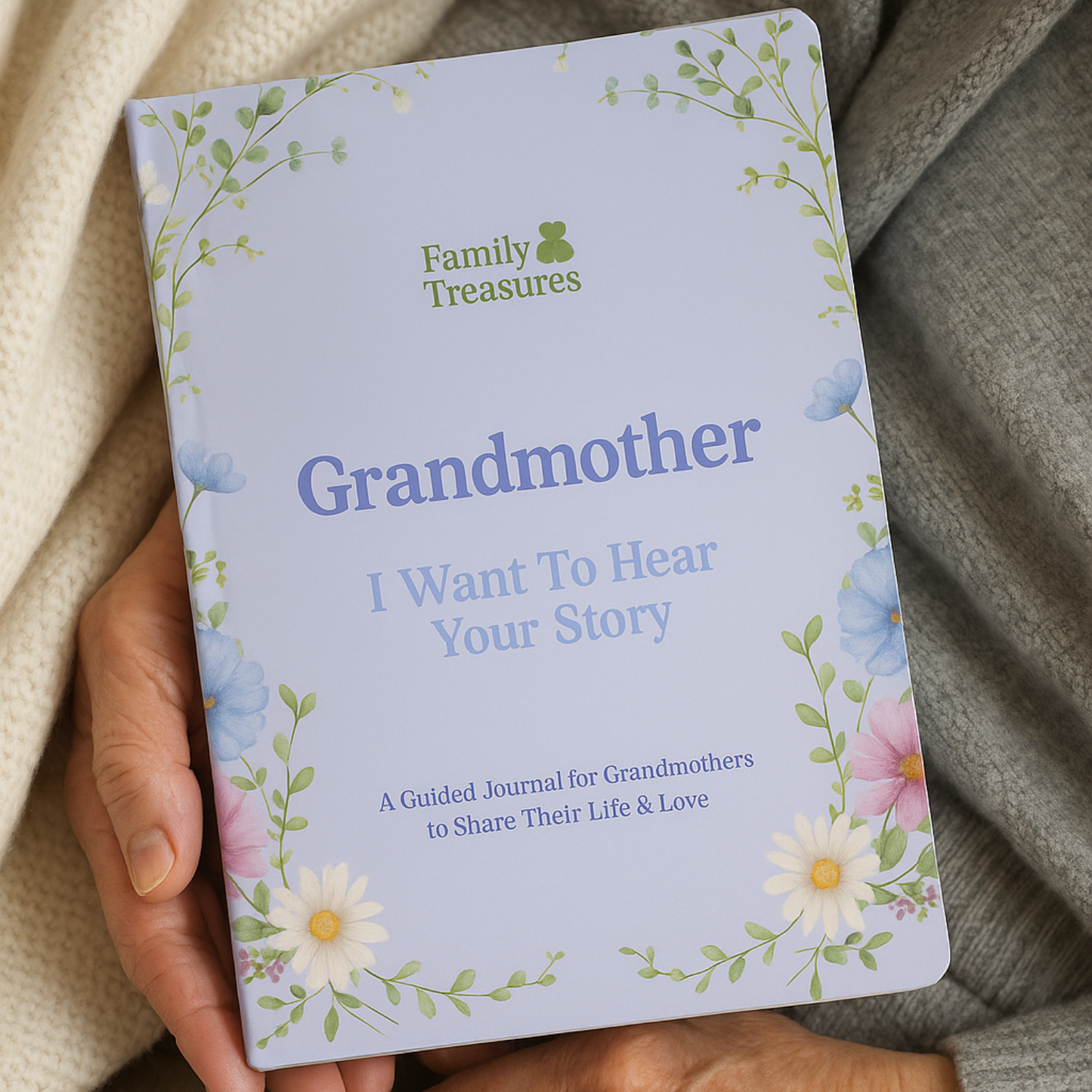 Grandmother's Memories Guided Journal 💜 BLACK FRIDAY SALE 💜