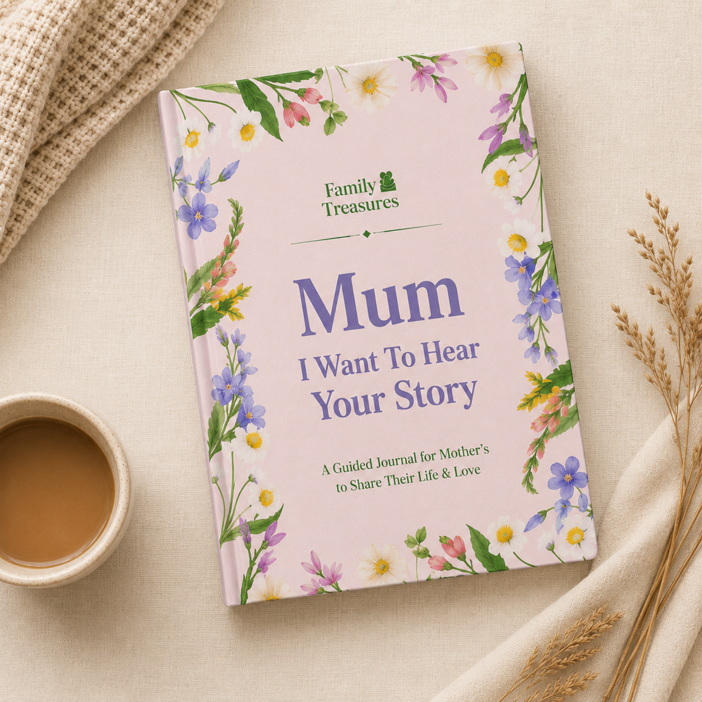Mum's Life Story Guided Journal