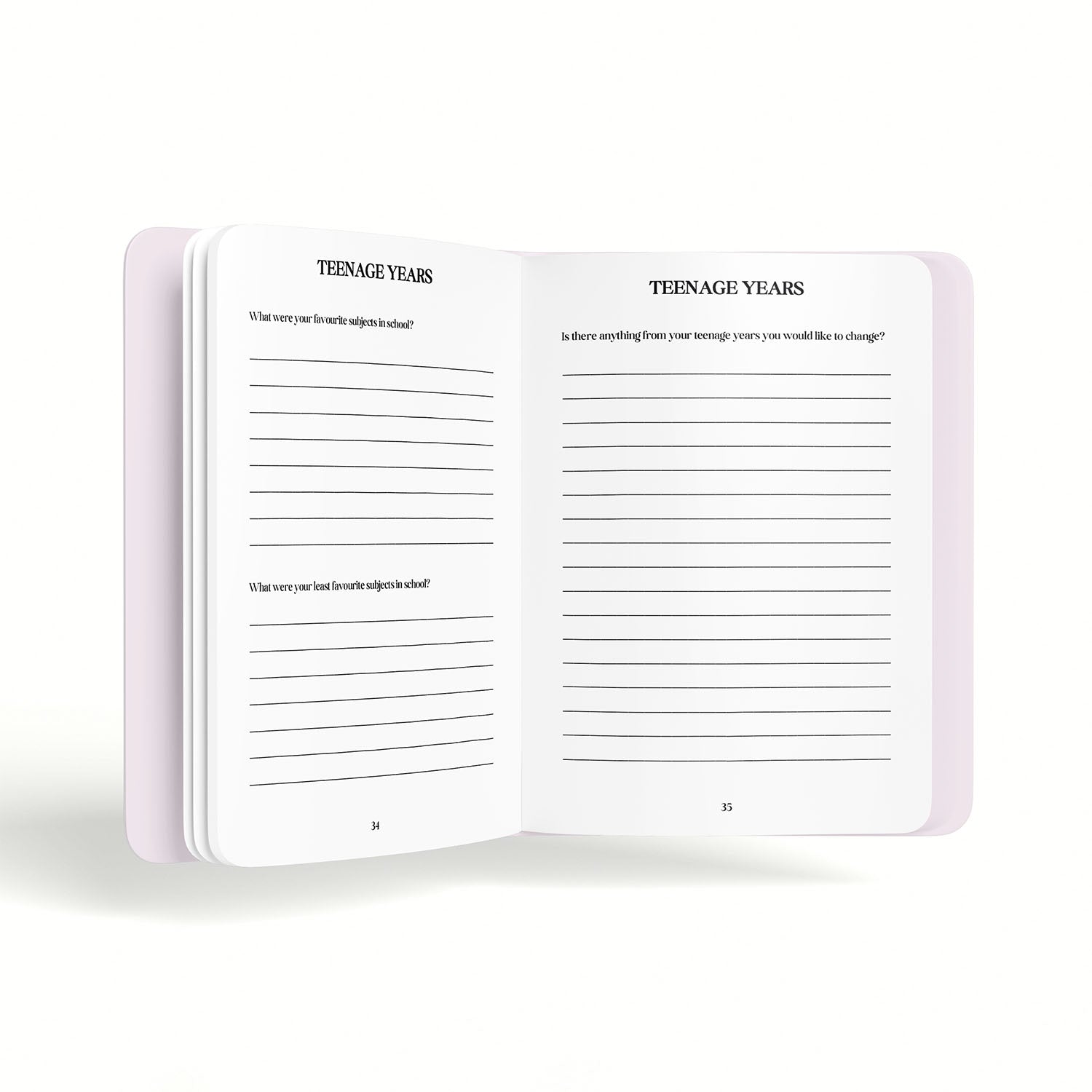 Mum's Life Story Guided Journal