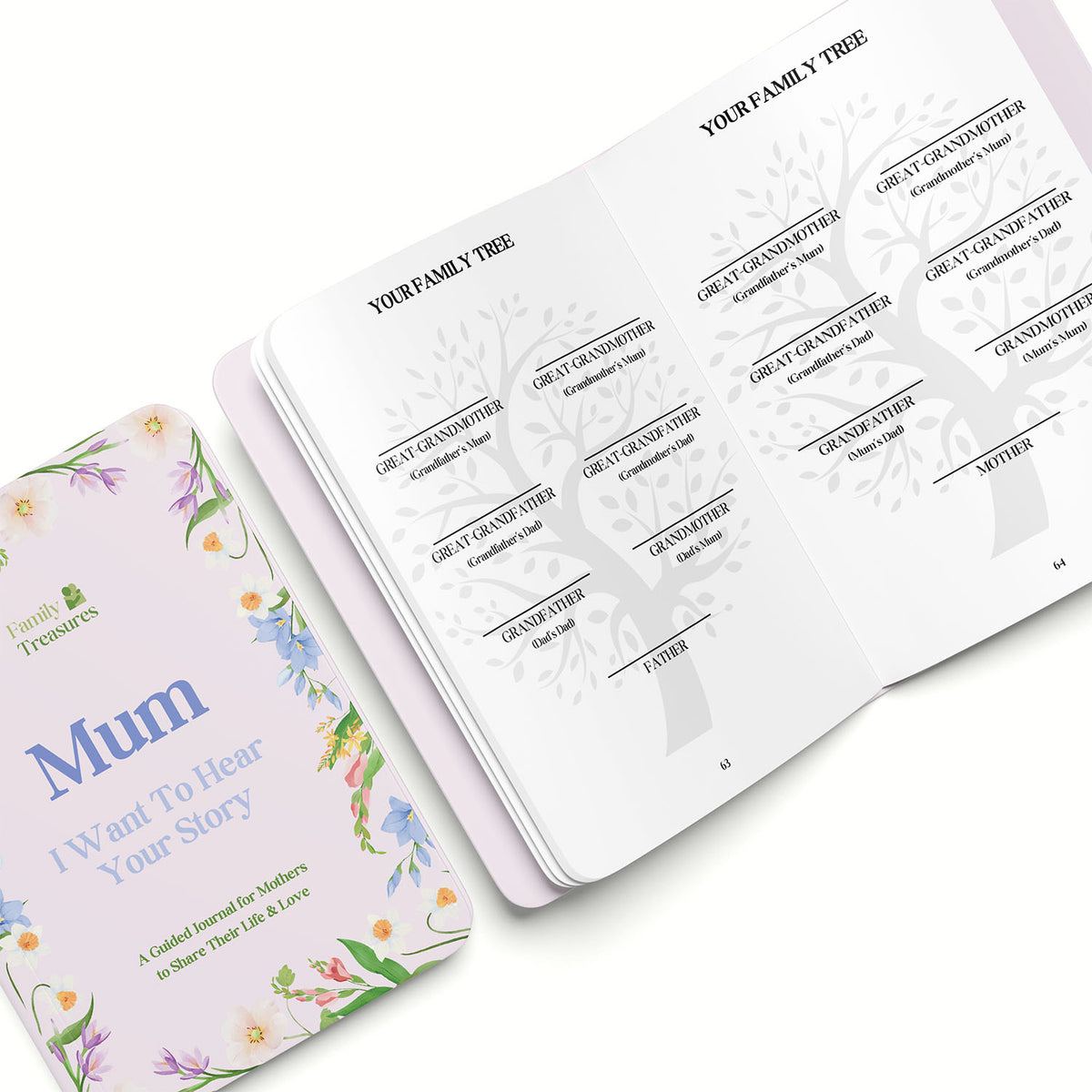 Mum's Life Story Guided Journal