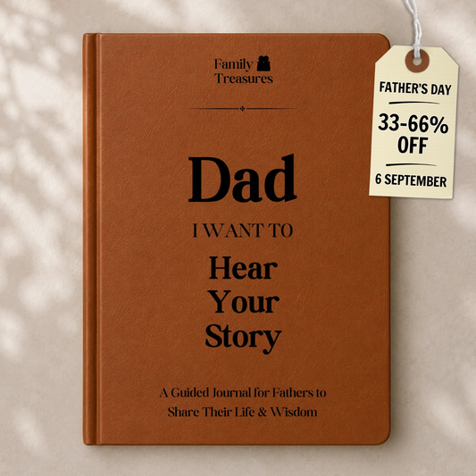 Dad's Life Story Guided Journal