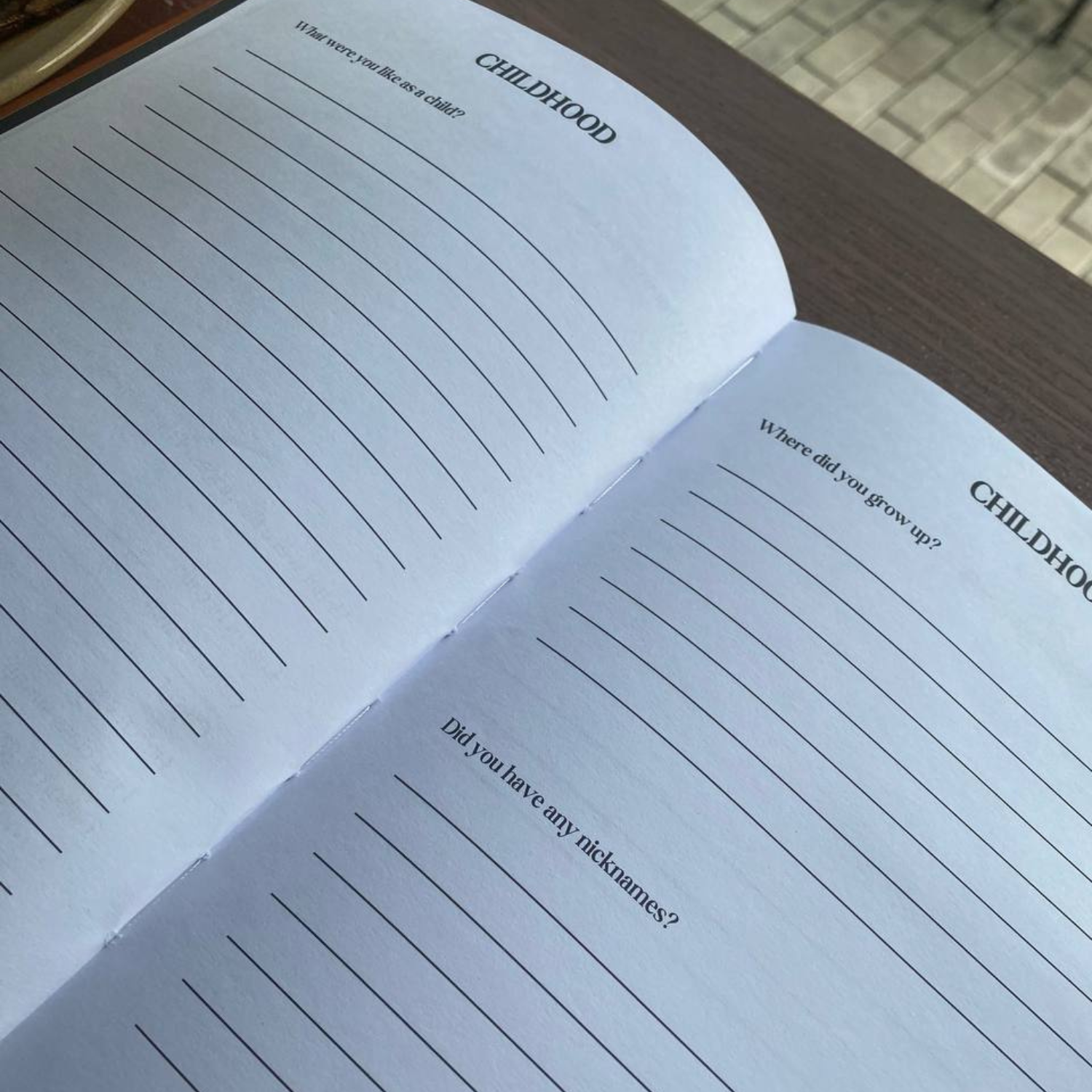 Mum's Life Story Guided Journal