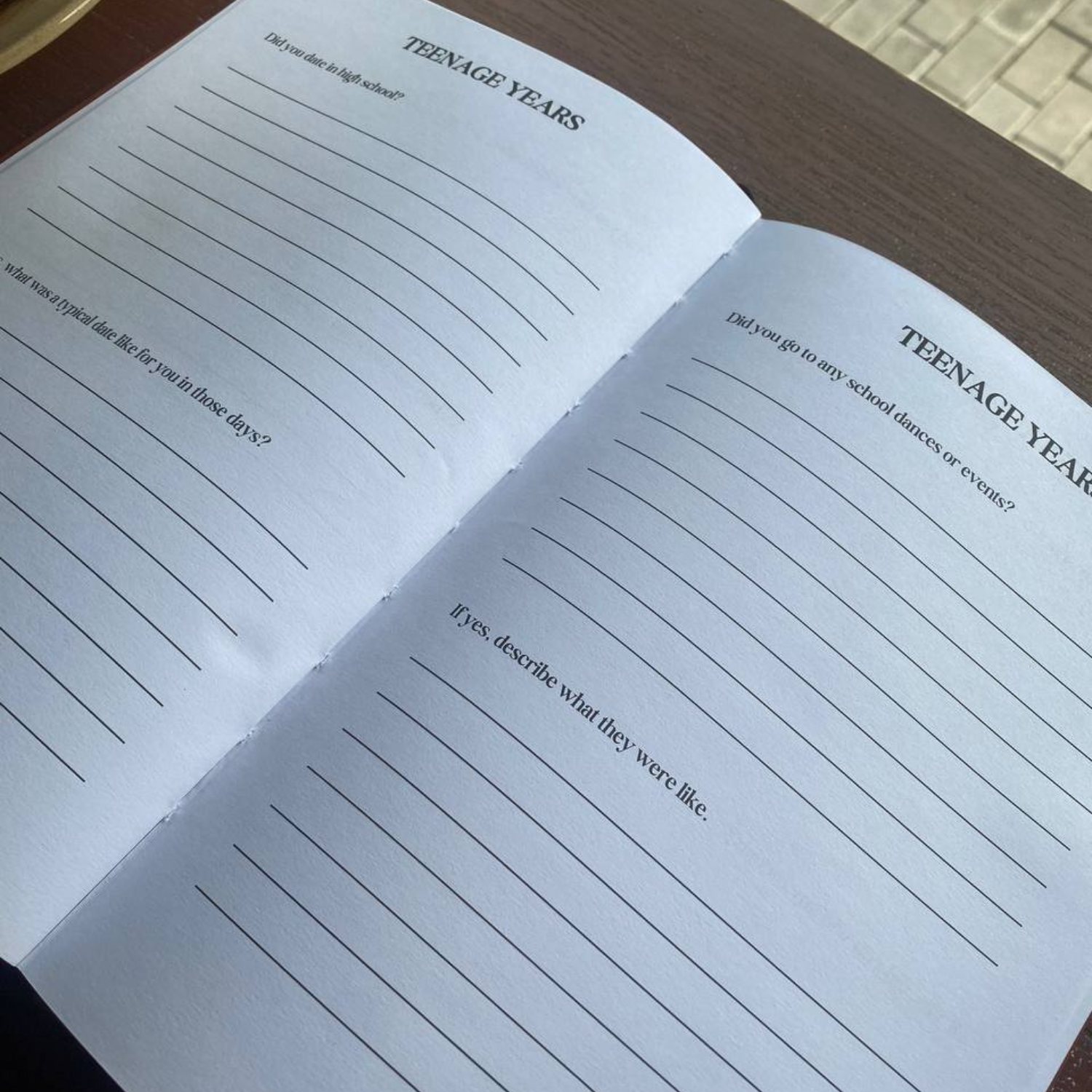 Mum's Life Story Guided Journal